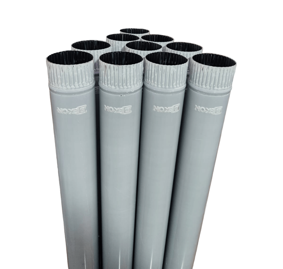 Pack Ducto / Cañón 80mm Inox (16 Unidades)
